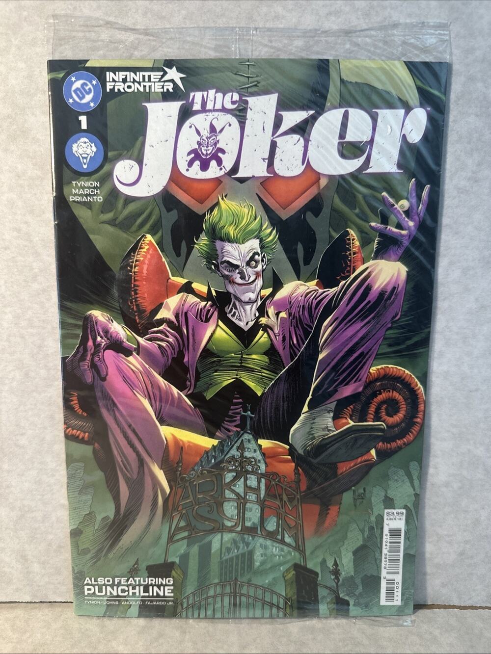 The Joker 1 (DC Comics, 2024) Dollar Tree Variant Barcode Thin Issue Reprint M15